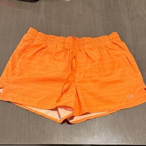 Fit2Run Vibrant Orange Women's Athletic Shorts